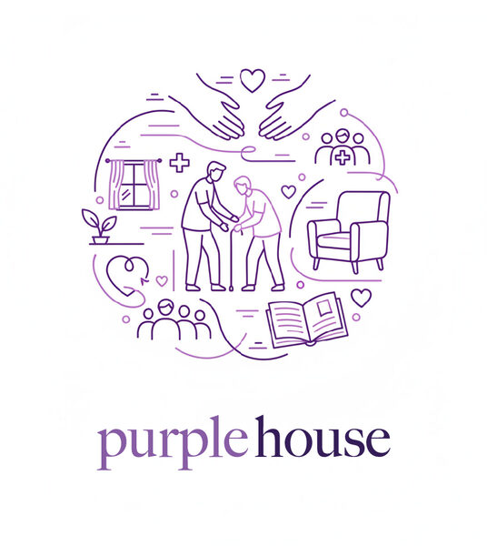 Purple House branding